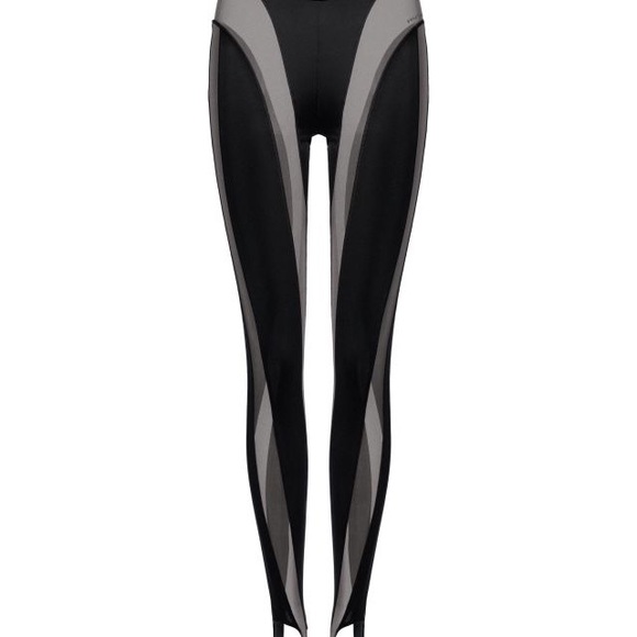 Mesh-paneled Stirrup Leggings - Picture 7 of 10